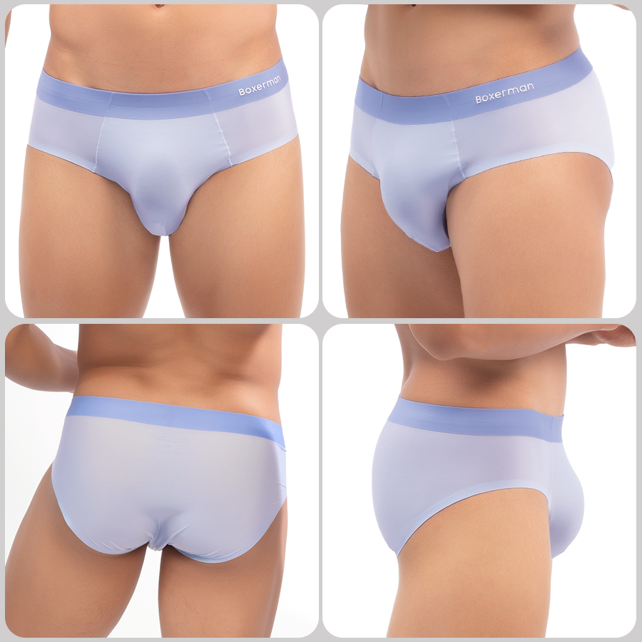 Men's Slip Cooling Silk Briefs