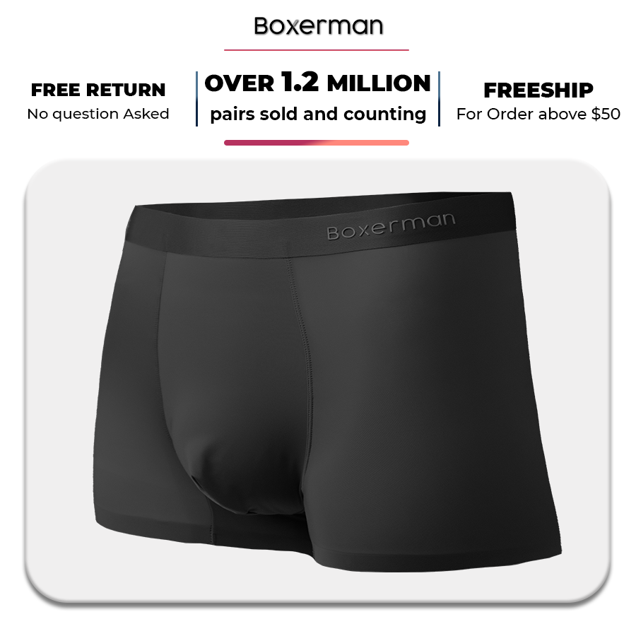 Men's PROFIT Cooling Silk Boxer Trunks