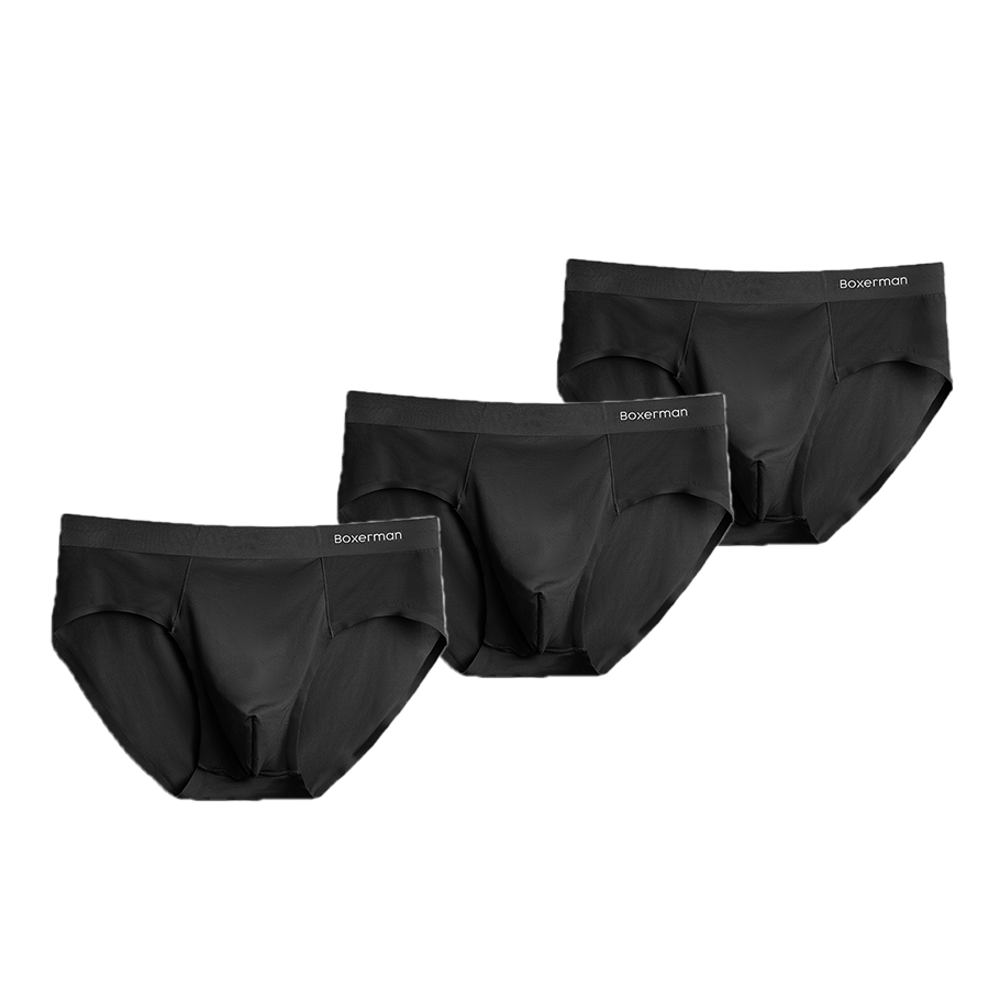 Men's Slip Cooling Silk Briefs