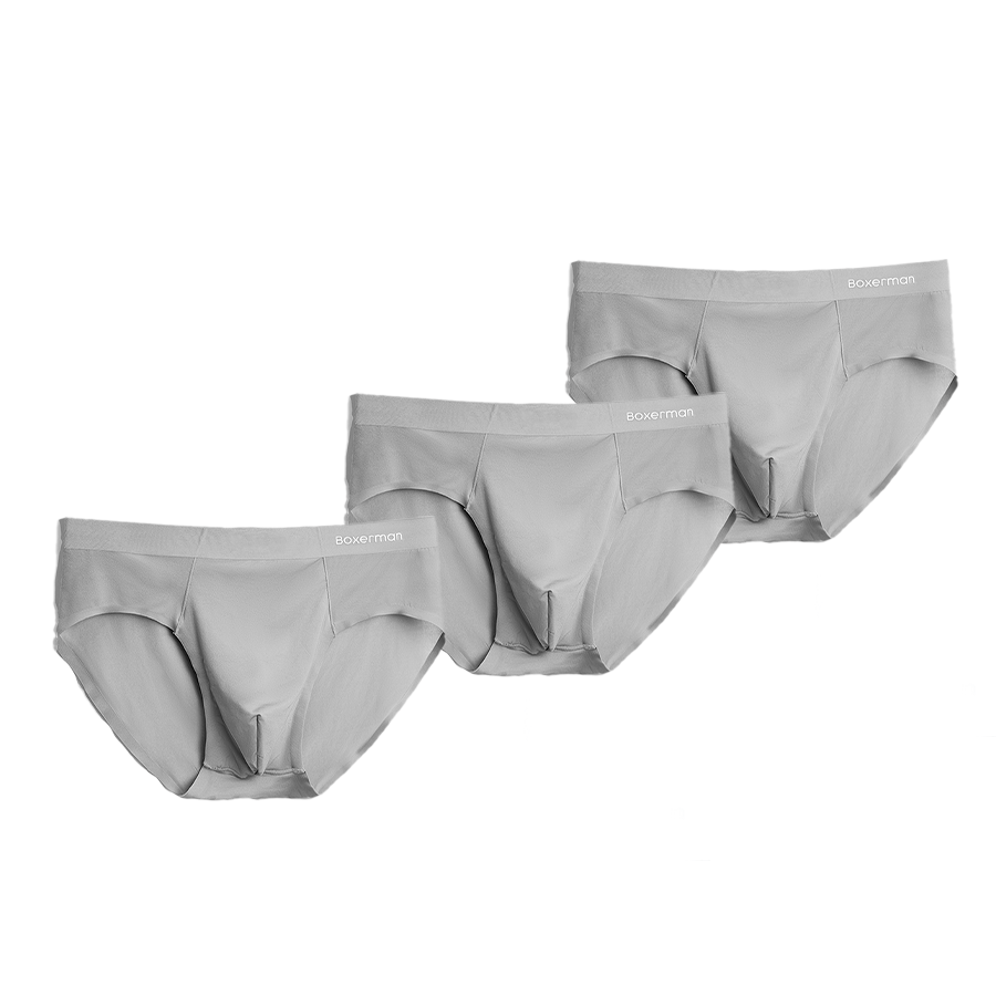 Men's Slip Cooling Silk Briefs