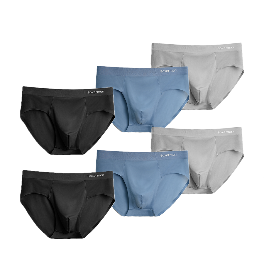 Men's Slip Cooling Silk Briefs